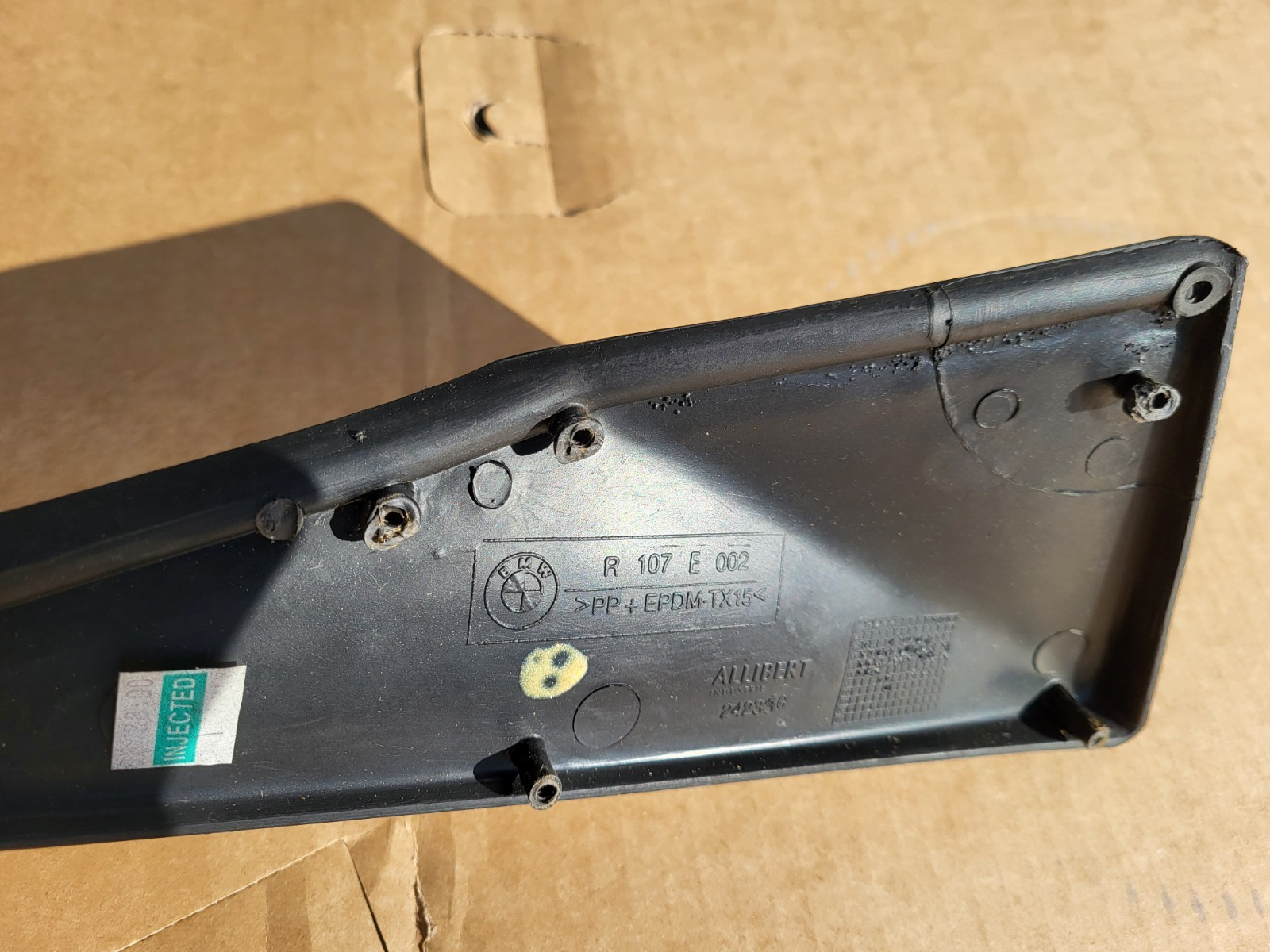 BMW Z3 Roadster + Coupe Leiste für  Tür Verkleidung Schwarz RECHTS Beifahrer – Bild 7