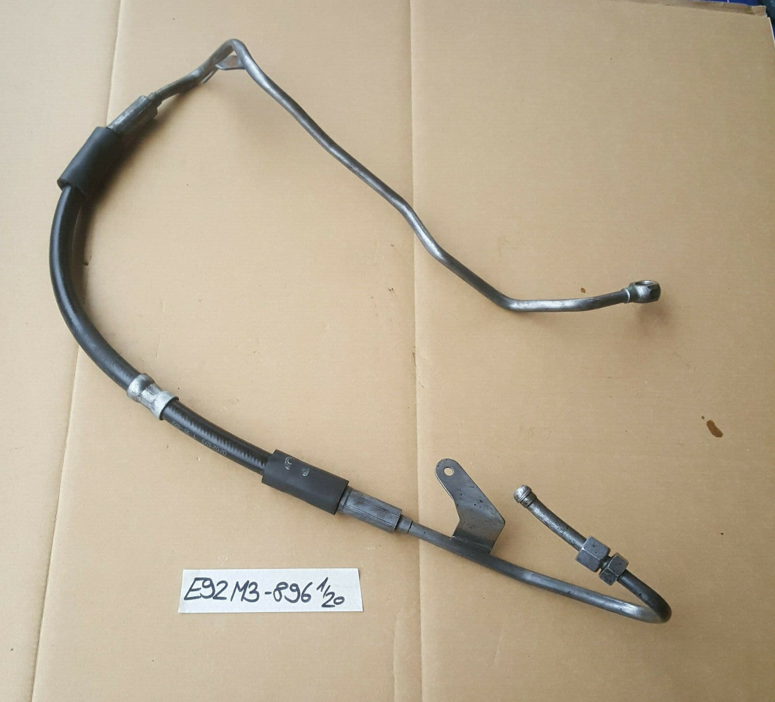 BMW E92 M3 english Power Steering Rack Pipe Dehnschlauch Servoleitung 2283896