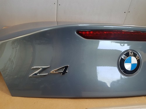 BMW Z4 E85 Heckklappe Kofferraum Klappe Heckdeckel Stratus grau 440  ABHOLUNG 