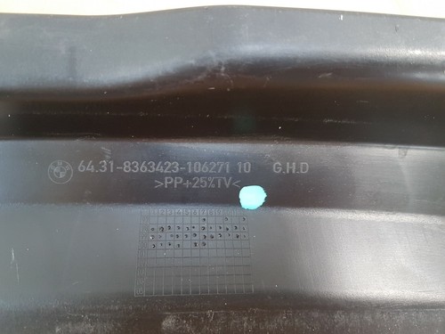 BMW E46 Verkleidung Pollenfilterkasten Abdeckung Deckel Mikrofilter 8363423