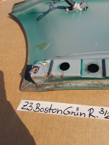 BMW Z3 Roadster + Coupe Kotflügel Seitenwand  VORNE RECHTS Boston grün metallic