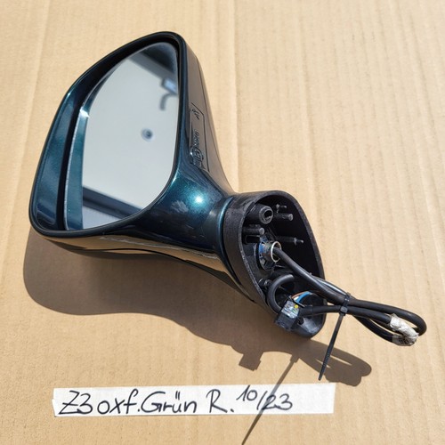 BMW Z3 Roadster + Coupe Seiten Außen Spiegel + Glas + Motor RECHTS Oxford Grün 