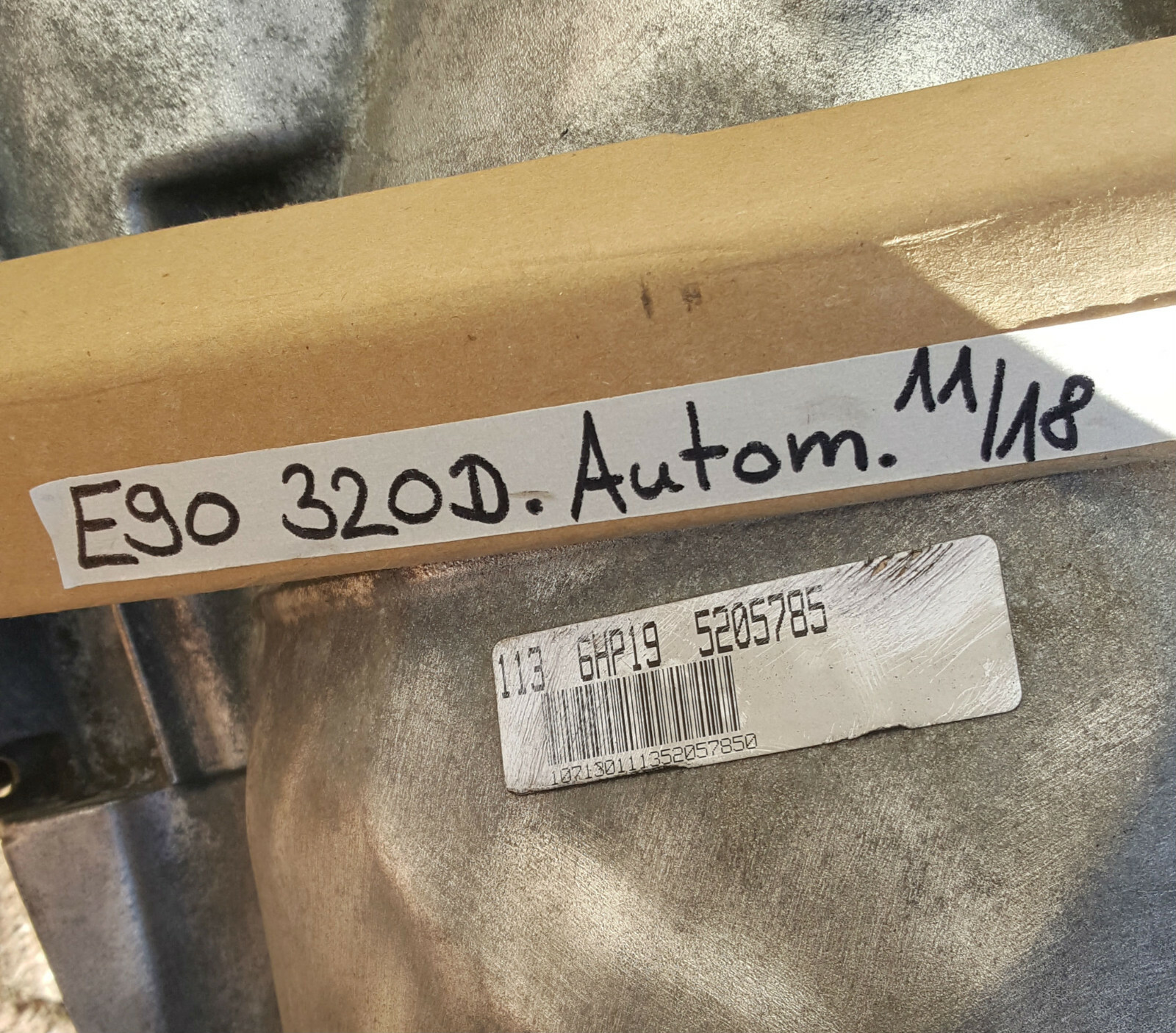 BMW E90 E91 E87 E60 E61 Automatik Getriebe 7556047 Wandler GA6HP19 7535009  M47 