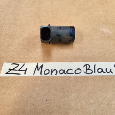 original BMW Z4 E85 E86 PDC Einparkhilfe Ultraschall Sensor Monaco Blau