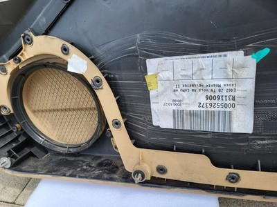 BMW E46 Cabrio Coupe Türverkleidung Leder Beige LINKS Harman Kardon Griff Blende