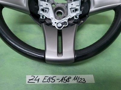 BMW Z4 E85 E86 Lenker  Leder Lenkrad  Chrom Line 6758158 Fahrer-AB-Modul