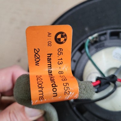 BMW E46 Cabrio Harman Kardon Tiefton Lautsprecher Top Hifi System 8378552 Bass