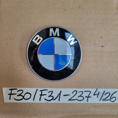 BMW Emblem Plakette E46 E90 F30 F31 F80 F32 F33 Motorhaube 8219237