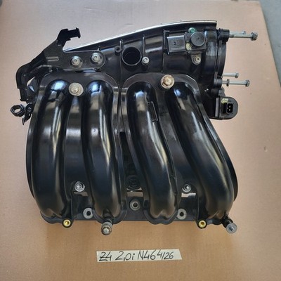 Ansaugbrücke BMW E87 E90 Z4 Ansaugleitung Krümmer 7529440 N46 Motor + Stellmotor