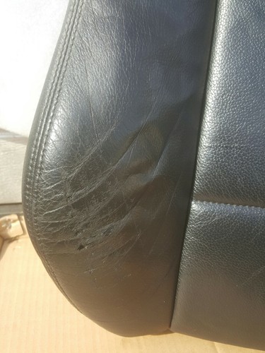 BMW Z3 Roadster  Bei Fahrer Sitz Oberteil Leder black Rücken Lehne rechts 