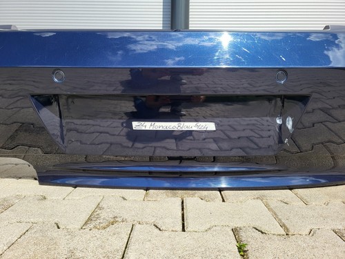 BMW Z4 E85 E86 Verkleidung Heckschürze PDC Stoßstange HINTEN Blau ABHOLUNG