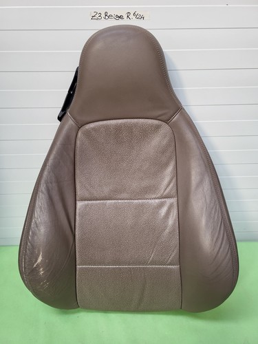 BMW Z3 Beifahrer Sitz Oberteil Leder beige Rücken Lehne Bezug RECHTS 