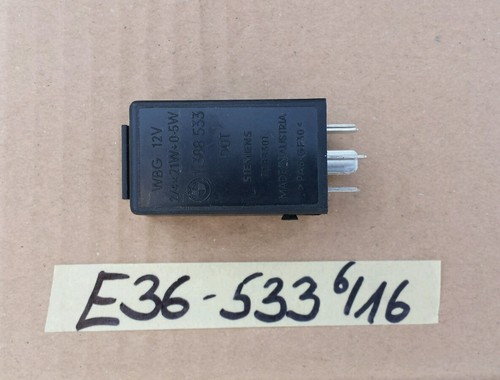 BMW E36 + Z3 Blinker Relais schwarz Warnblink Geber 1388533