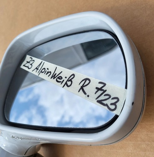 BMW Z3 Roadster Coupe Seiten Außen Spiegel RECHTS weiss RHD