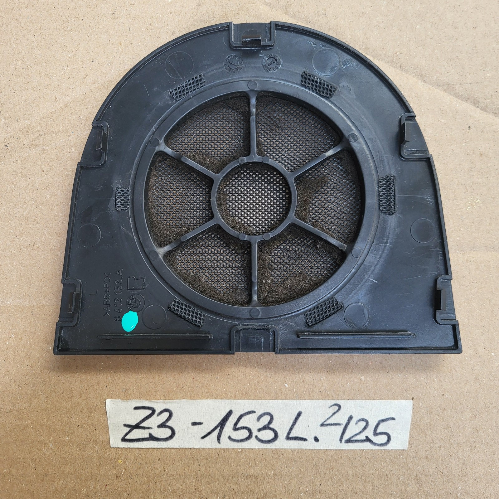 BMW Z3  Lautsprecher Gitter Verkleidung Abdeckung Blende 8413153 LINKS Schwarz 
