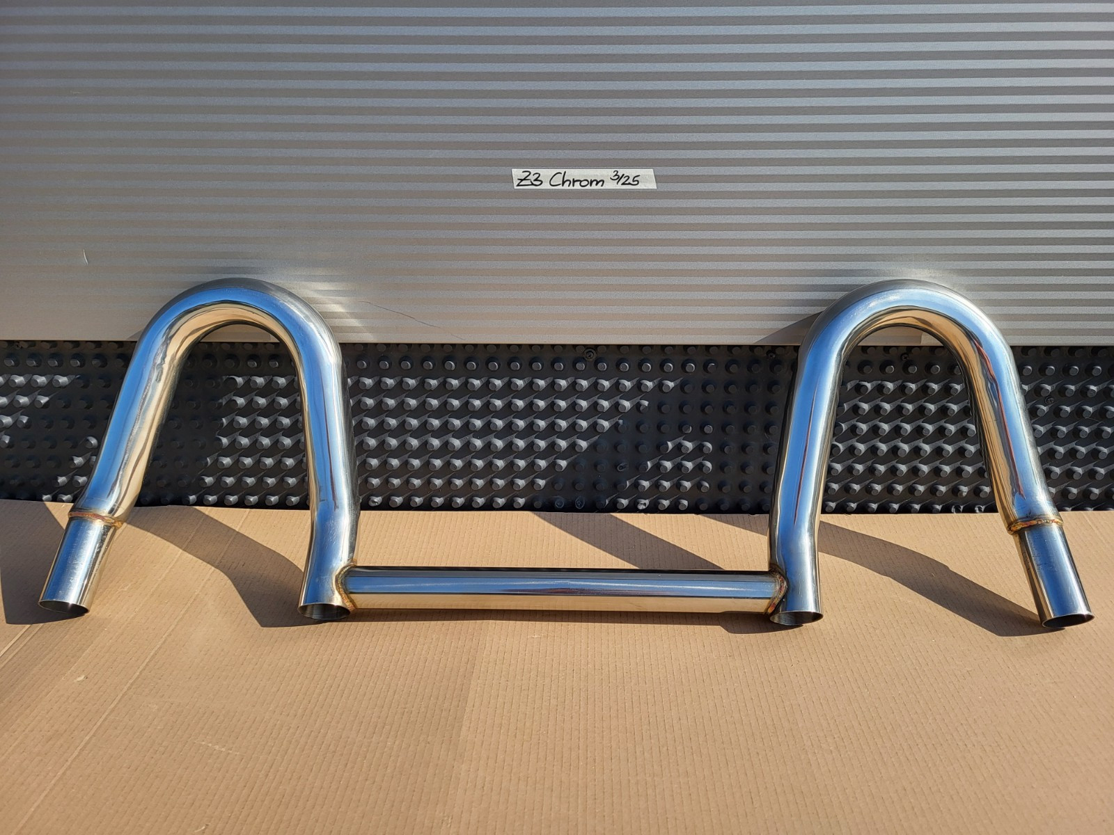 BMW Z3 Roadster Überrollbügel Chrom Überroll Schutz Bügel Edelstahl  Poliert