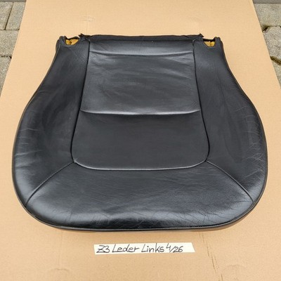 BMW Z3 Roadster Fahrer Sitz Kissen Unterteil Leder schwarz OHNE  Sitzheizung