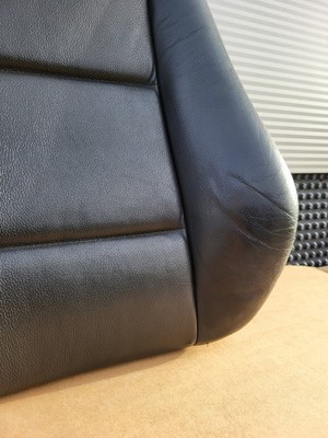 BMW Z3 Roadster Fahrer Sitz Oberteil  Leder Maserung schwarz Rücken Lehne 