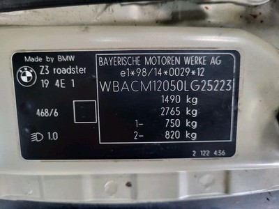 BMW Z3 Frontschürze Stoßstange + Träger VORNE Pistaziengrün Metallic ABHOLUNG