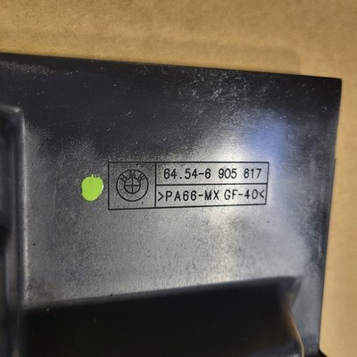 BMW E36 + Z3  Drucklüfter Klima Zusatz Lüfter Rahmen 6905617 +  Flügelrad 