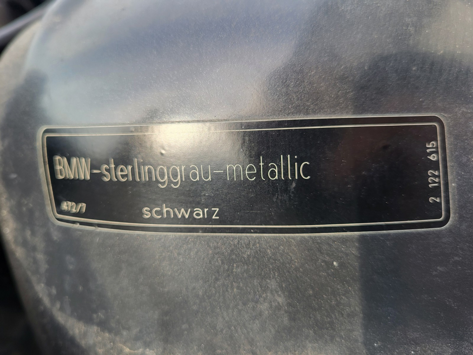 BMW Z3 Roadster Kotflügel Seitenwand  VORNE RECHTS sterling Grau Metallic 