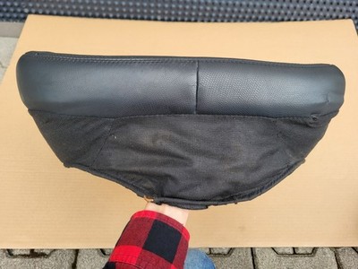 BMW Z3 Roadster Fahrer Sitz Kissen Polster  Unterteil Leder snake Schwarz Black