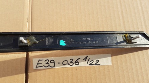 BMW E39 Holz Leiste schwarz Tür innen Verkleidung Blende Zierleiste 8172036
