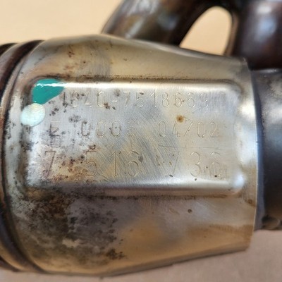 BMW Z3 Katalysator hinten Abgas Krümmer lang 7516736 Auspuff M54 Motor 2,2i