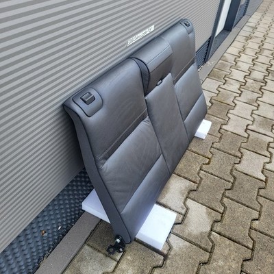 BMW E93 Cabrio Rückbank Oberteil Rücksitz Bank Leder schwarz Rückenlehne