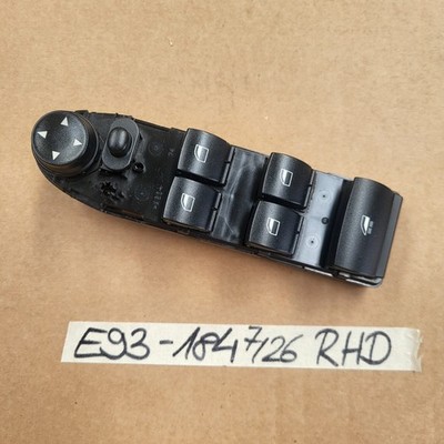 BMW E93 Cabrio Schalter Elektrische Fensterheber Fahrerseite LINKS 9132184