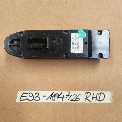 BMW E93 Cabrio Schalter Elektrische Fensterheber Fahrerseite LINKS 9132184