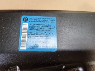 BMW E90 E91 E92 E93 X1 E84 Ansaughaube 7541737 Luftansaugkanal N53 Motor