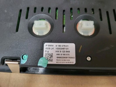 BMW E93 E88 Schaltzentrum Dach Leselampe 9180078 Innenleuchte SOS Airbag Off
