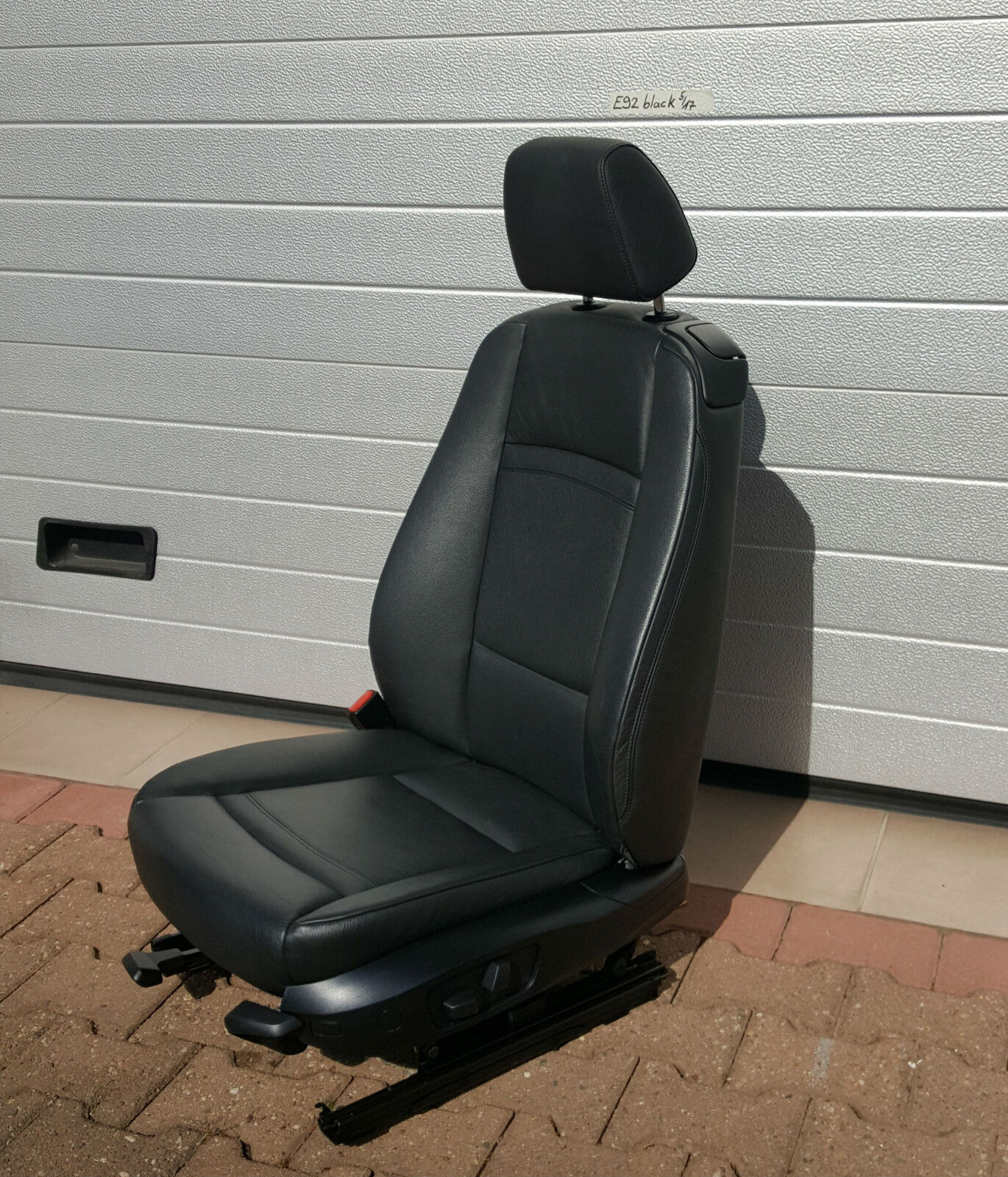 BMW E92 Coupe Fahrer Beifahrer Sport Sitz Türverkleidung M Paket Leder  schwarz ‣ KFZ Store