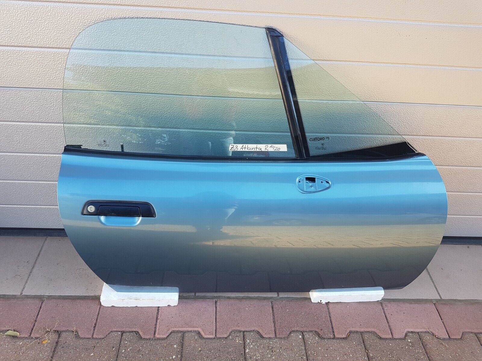 BMW Z3 Coupe + Roadster Beifahrer Tür RECHTS Atlanta blau metallic ohne  Spiegel ‣ KFZ Store
