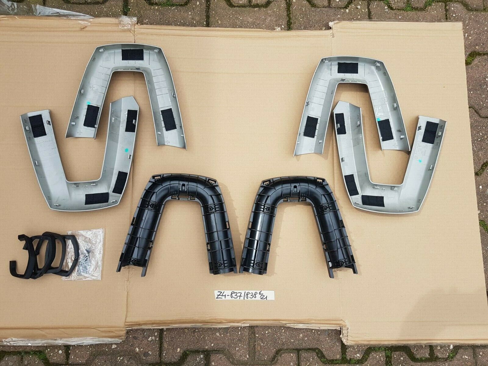 BMW Z4 E85 Verkleidung Überroll Bügel Set + Abdeckung +